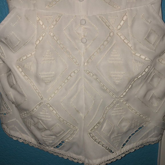 white romper - Picture 3 of 4